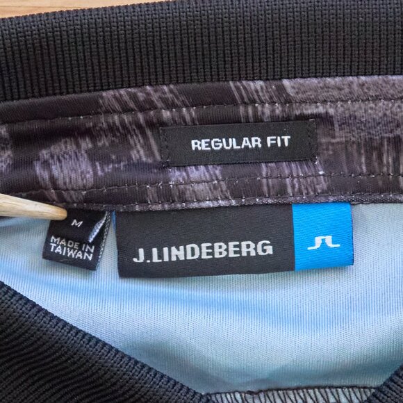 J. LINDEBERG KV Men's Regular Fit Jersey, Short Sleeve Polo, Size M - Picture 6 of 11